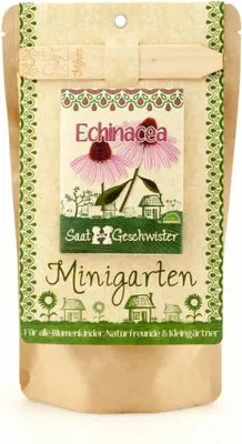 Produktbild von Die Stadtgärtner Minigarten Echinacea | Komplettes Pflanzset für den Scheinsonnenhut | Die purpurne Schönheit für Garten und Balkon