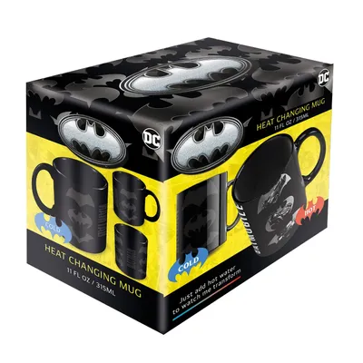Produktbild von Pyramid Batman Heat Change Tasse Gelb  Gelb One Size