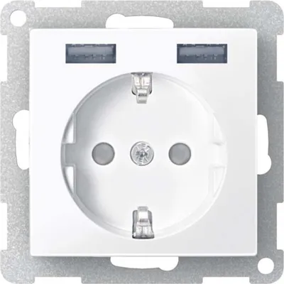 Zdjęcie produktu dla MEG2366-0414 Gniazdo Schuko (MEG2366-0414)
