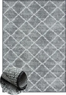 Image de Tapis Ether gris, 160 x 230 cm – pour l'extérieur comme pour l'intérieur