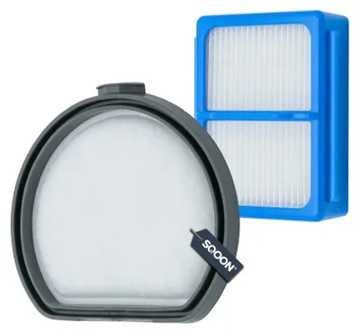 Produktbild von SQOON Staubsaugerfilter geeignet für AEG QX9 Serie – ASKQX9 – ersetzt 9009230922 – 2er Set