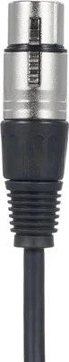 Obrázok produktu pre 1 balenie 3-pinového DMX kábla samec-samica XLR patch DMX512 signálny kábel mikrofón