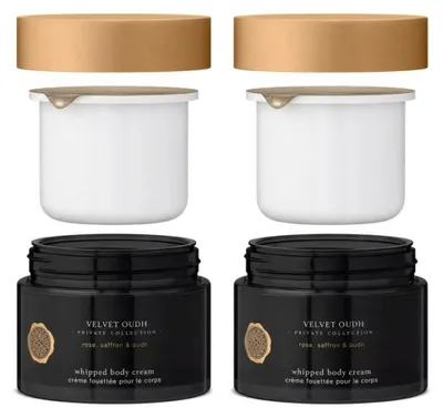 Produktbild von Rituals Velvet Oudh Refill Body Cream 2er Set