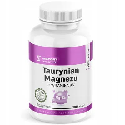 Produktbild von Magnesium-Taurat + Vitamin B6 100 Kapseln | 1600 mg Magnesium-Taurat pro Tagesportion
