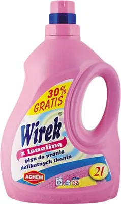 Zdjęcie produktu dla Płyn Do Prania Wirek 2L Z Lanoliną Do Delikatnych Tkanin
