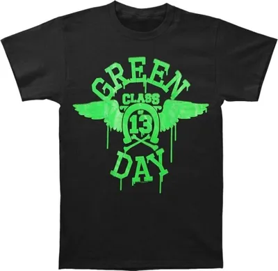 Produktbild von Green Day Neon Black Black S T-Shirt