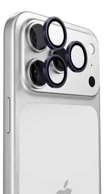Produktbild von Torras – Lensguard Kameraschutz – Schutzglas für die Kamera für iPhone 17 Pro / iPhone 17 Pro Max – blau