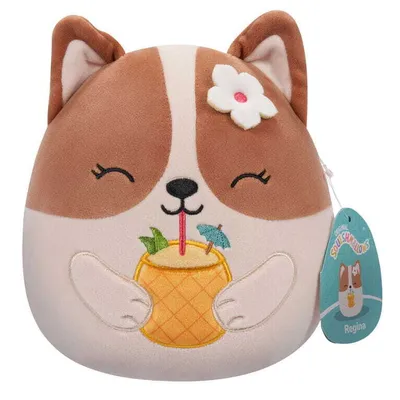 Zdjęcie produktu dla Squishmallows pluszowa maskotka pies Corgi Regina 19 cm
