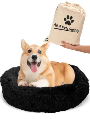 Produktbild von Orthopädisches Hundebett mit abnehmbarem Bezug und rutschfester Unterseite