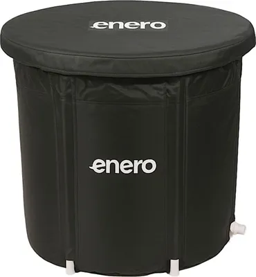 Produktbild von Eistonne zum Kaltbaden 80×75 cm – Eisbadefass für Winterbaden, Kältetherapie und Regeneration