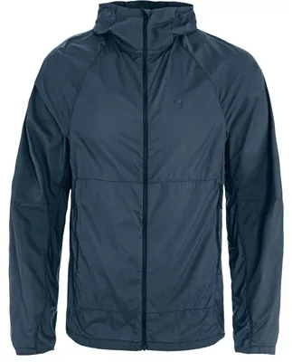 Produktbild von Fjällräven Herren Keb Lätt Wind Jacke, Mountain Blue, S