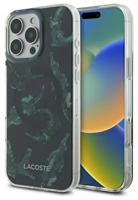 Obrázok produktu pre Puzdro Lacoste pre iPhone 16 Pro Max Painting, čierne