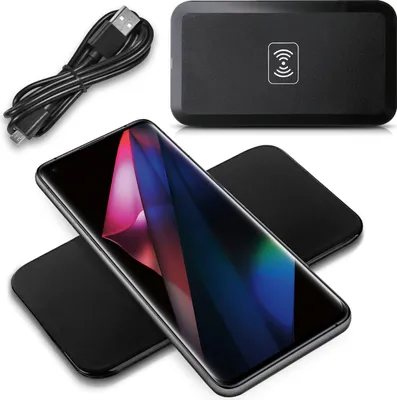 Produktbild von QI Wireless Schnell Ladegerät für Oppo Find X3 Pro Kabelloses Induktives Laden