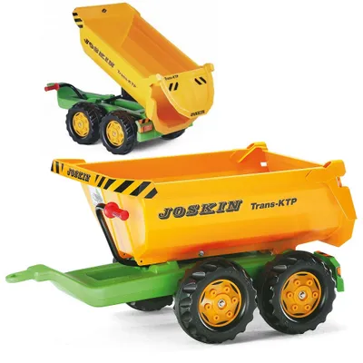 Image de Rolly Toys rollyTrailer Remorque à benne basculante Halfpipe Joskin