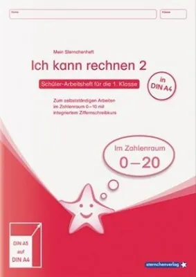 Produktbild von Ich kann rechnen 2 - Ausgabe in A4 - Schülerarbeitsheft für die 1. Klasse