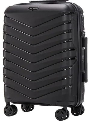 Walizka kabinowa Wings PHOENIX polipropylen 20" BLACK – zdjęcie produktu