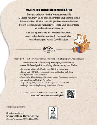 Produktbild von Bobo Siebenschläfer Erstes Malen ab 2 Jahren