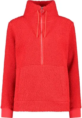 Immagine prodotto di Cmp 32p3806 Felpa con mezza cerniera Rosso M Donna Rosso M