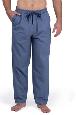 Produktbild von Moonline - Herren Webhose Freizeithose Loungewear aus 100% Baumwolle ; Marine , 54/56