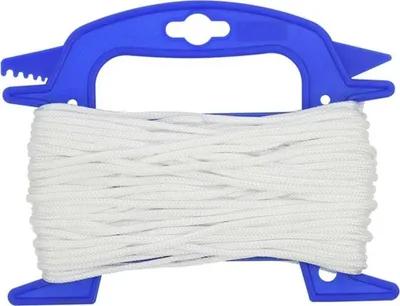 Produktbild von Spannleine 4mm x 20m Weiß auf Haspel