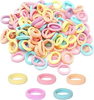 Produktbild von 200 Stück Klein Haargummi Elastische Haargummi Kinder Mädchen