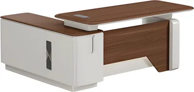 Immagine prodotto di Scrivania ad angolo ufficio scrivania ufficio moderno legno studio