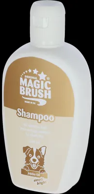 Produktbild von Kerbl MagicBrush Hundeshampoo (200 ml, für dunkles Hundefell, Himbeerduft) 80131