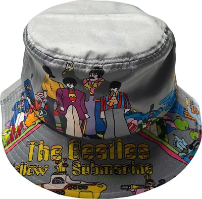 Produktbild von The Beatles - "Yellow Submarine" Schlapphut für Herren/Damen Uni RO5965 (L-XL) (Grau)
