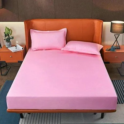 Produktbild von Bettwäsche-Set - Bequeme Schlaf - Elastisches Garn - 200x90cm - Rosa