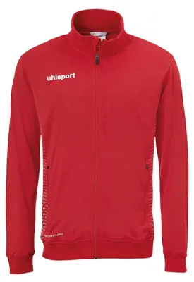 Productafbeelding van UHL Sport - "Score" trainingsjas voor kinderen, model GT55466 (maat 158-164), rood/wit, AI-gegenereerde afbeelding