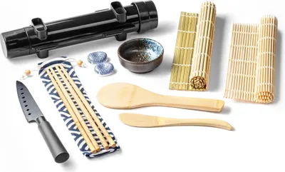 Produktbild von Sushi-Zubereitungsset DELUXE - Ein Geschenk für Liebhaber der japanischen Küche