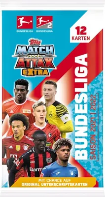 Immagine prodotto di Topps - Match Attax EXTRA 2021/22 - 1 Booster