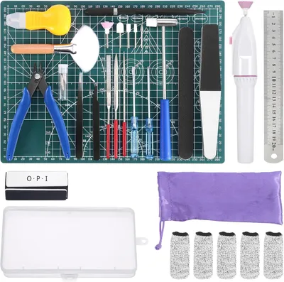 Immagine prodotto di Kit di strumenti per modellismo, composto da 29 pezzi, ideale per hobby, costruzione di veicoli e robot