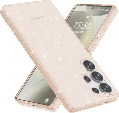 Produktbild von Samsung Galaxy S25 Ultra Hülle - Coverup Glitzer TPU Back Cover - Gold
