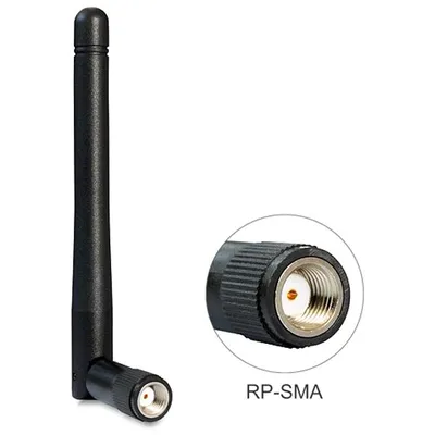 Produktbild von DeLOCK WLAN antenna SMA w/ flexible joint, 2 dBi