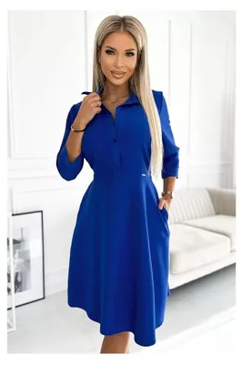 Produktbild von Kleid NUMOCO SANDY 286-6 BLAU Größe: M