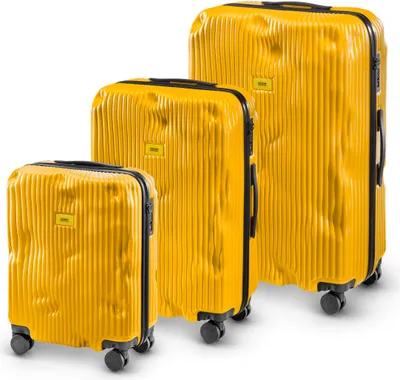 Produktbild von Crash Baggage Stripe Kofferset Gr. L/M/S - Yellow