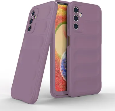 Produktbild von Handy Hülle für Samsung Galaxy A14 5G Grip Case Cover Schutzhülle Softgrip Farbe: Violett