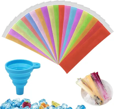 Produktbild von Trichter-Set, 200 Stück, 5,5 x 27,8 cm, auslaufsicher, gefrierbeständig