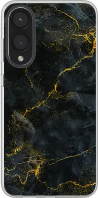 Produktbild von imoshion Design Hülle Samsung Galaxy S25 Edge - Black Marble