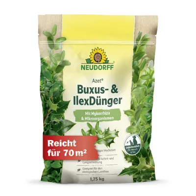 Produktbild von Neudorff Azet Buxus- & IlexDünger 1,75 kg für 70 m²