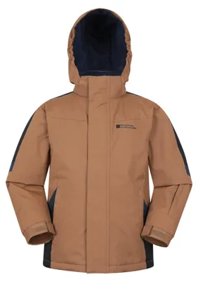 Productafbeelding van Mountain Warehouse - "Raptor" ski-jas voor kinderen, model MW816 (maat 128), lichtbruin