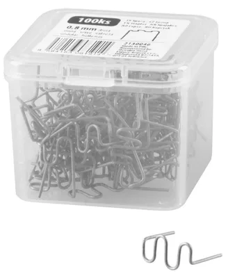 Obrázek produktu pro Strend Pro svorka, pro svářečku plastů, vlna, 0,8 mm, balení. 100 ks