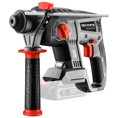 Obrázek produktu pro GRAPHITE Akumulátorová příklepová vrtačka Energy+ 18V, Li-Ion, s příklepem 2,2J, bez baterie