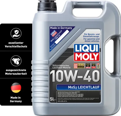 Immagine prodotto di Liqui Moly MoS2 Smooth running 10W-40 5 litri