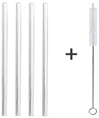 Obrázok produktu pre Nachtmann value set 2 x 4 sklenené slamky na pitie krátke so štetcom 102948 a darček + darček