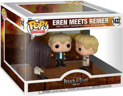 Obrázek produktu pro Útok na Titan POP figurka: Eren a Reiner Collectible