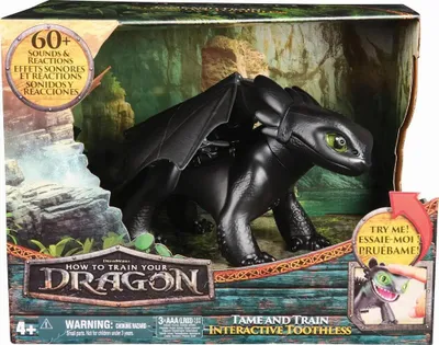 Produktbild von Drachenzähmen leicht gemacht - Interaktive Drachenfigur Ohnezahn (mit Licht- und Soundeffekten)