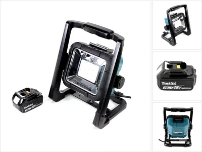 Produktbild von Makita DEADML / DML 805 LED Baustrahler 14,4 - 18 Volt / 230 Volt + 1x  3Ah Li-Ion Akku