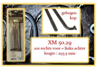 Produktbild von Miche Spaak+Nip. 10x RV+La XM 50.29